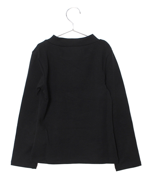 CHUBBYGANG（チャビーギャング）の「ソフトサーモベア天竺　ハイネックロングＴシャツ（Tシャツ/カットソー・キッズ・ブラック/その他・110/130/100/120）」の6枚目の写真