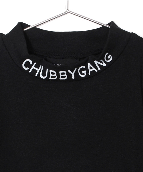 CHUBBYGANG（チャビーギャング）の「ソフトサーモベア天竺　ハイネックロングＴシャツ（Tシャツ/カットソー・キッズ・ブラック/その他・110/130/100/120）」の7枚目の写真