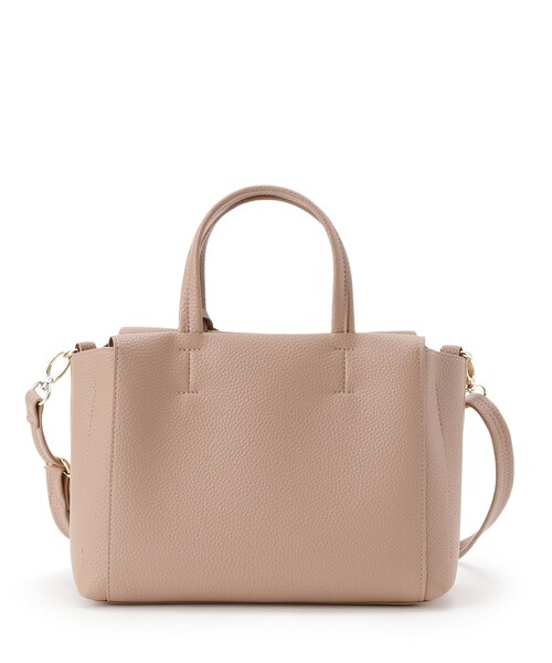 OPAQUE.CLIP（オペークドットクリップ）の「◆【人間工学/2WAY】シュリンクミドルトートバッグ（トートバッグ・レディース・ブラック/グレー/サンドベージュ・00）」の7枚目の写真