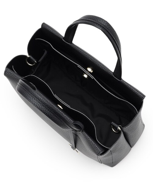 OPAQUE.CLIP（オペークドットクリップ）の「◆【人間工学/2WAY】シュリンクミドルトートバッグ（トートバッグ・レディース・ブラック/グレー/サンドベージュ・00）」の10枚目の写真
