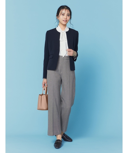 OPAQUE.CLIP（オペークドットクリップ）の「◆【人間工学/2WAY】シュリンクミドルトートバッグ（トートバッグ・レディース・ブラック/グレー/サンドベージュ・00）」の21枚目の写真