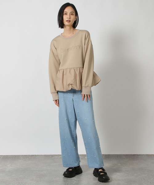 LAKOLE（ラコレ）の「パールデニム / 147165（デニムパンツ・レディース・ブラック/ライトブルー・SMALL/MEDIUM）」の12枚目の写真