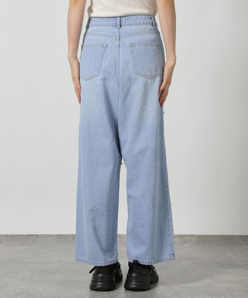 LAKOLE（ラコレ）の「パールデニム / 147165（デニムパンツ・レディース・ブラック/ライトブルー・SMALL/MEDIUM）」の18枚目の写真