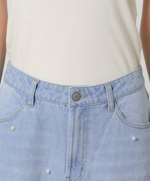 LAKOLE（ラコレ）の「パールデニム / 147165（デニムパンツ・レディース・ブラック/ライトブルー・SMALL/MEDIUM）」の19枚目の写真