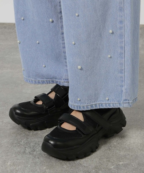 LAKOLE（ラコレ）の「パールデニム / 147165（デニムパンツ・レディース・ブラック/ライトブルー・SMALL/MEDIUM）」の21枚目の写真