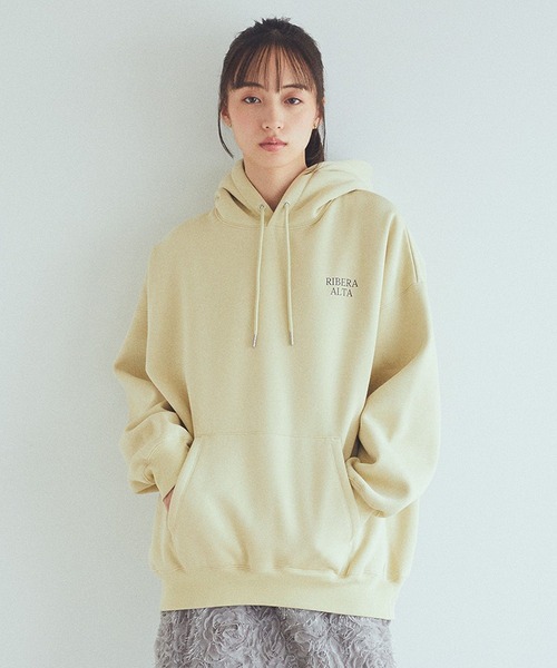 earth music&ecology（アースミュージックアンドエコロジー）の「アソートロゴフーディー（パーカー・レディース・杢グレー/ブルー/オートミール/イエロー・FREE）」の21枚目の写真