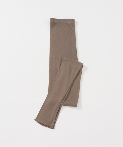 JOURNAL STANDARD（ジャーナルスタンダード）の「シアーレギンス（レギンス/スパッツ・レディース・ブラック/カーキ・FREE）」の2枚目の写真