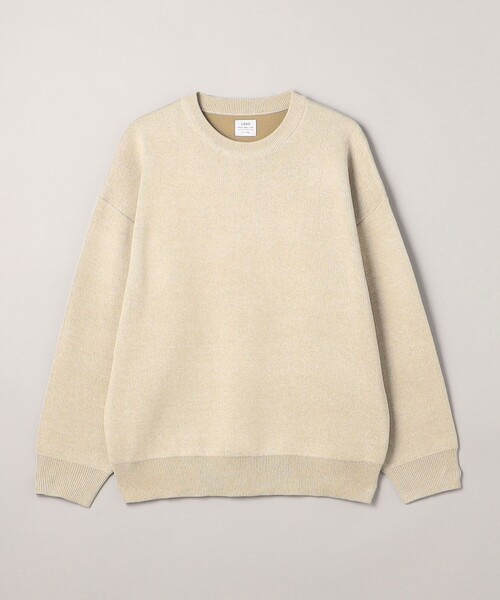 coen(コーエン)の「メランジクルーネックニット(ニット/セーター・メンズ・グレー/ベージュ/ロイヤルブルー・M/L/XL)」の1枚目の写真