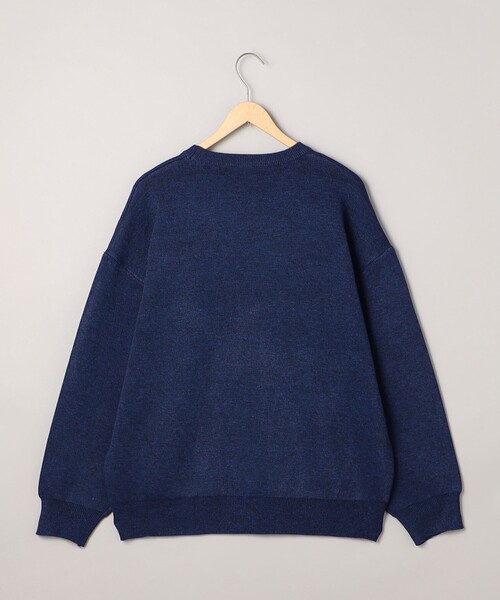 coen(コーエン)の「メランジクルーネックニット(ニット/セーター・メンズ・グレー/ベージュ/ロイヤルブルー・M/L/XL)」の21枚目の写真