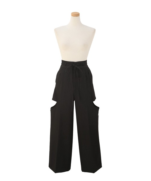 MIELI INVARIANT(ミエリインヴァリアント)の「Soft Warm Hole Slacks(スラックス・レディース・ブラック/グレー系その他/モカ・SMALL/MEDIUM)」の12枚目の写真