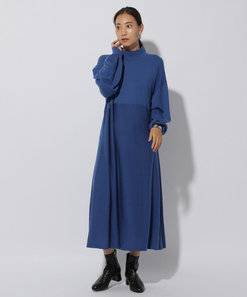 セール】ニットフレアワンピース＜低身長サイズあり＞/151054