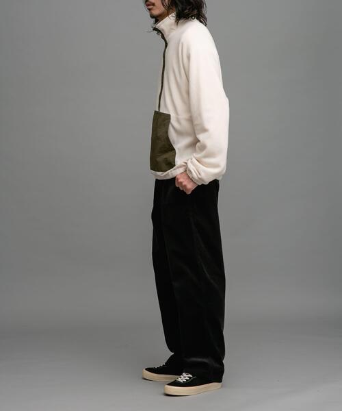 URBAN RESEARCH Sonny Label（アーバンリサーチサニーレーベル）の「ライトフリースプルオーバー（Tシャツ/カットソー・メンズ・アイボリー/ブラック・MEDIUM/LARGE）」の9枚目の写真