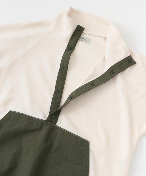 URBAN RESEARCH Sonny Label（アーバンリサーチサニーレーベル）の「ライトフリースプルオーバー（Tシャツ/カットソー・メンズ・アイボリー/ブラック・MEDIUM/LARGE）」の21枚目の写真