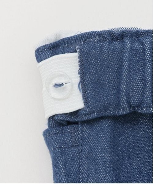 petit main(プティマイン)の「【リンク】ストレッチフレアパンツ(キッズ)(デニムパンツ・キッズ・ネイビー/ブラック・90cm/100cm/110cm/120cm/130cm)」の8枚目の写真