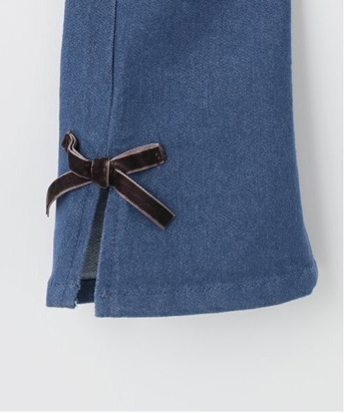petit main(プティマイン)の「【リンク】ストレッチフレアパンツ(キッズ)(デニムパンツ・キッズ・ネイビー/ブラック・90cm/100cm/110cm/120cm/130cm)」の10枚目の写真