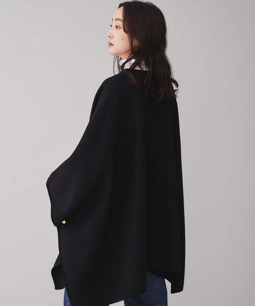 UNTITLED（アンタイトル）の「◆【 TRADITIONAL WEATHERWEAR 】RENFREW  ポンチョコート（ポンチョ・レディース・キャメル/ブラック・02）」の6枚目の写真