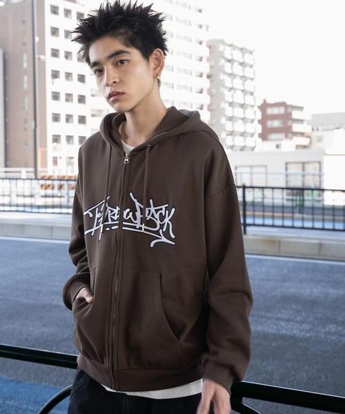 セール】WEGO/ワッペンロゴジップパーカー（パーカー）｜WEGO