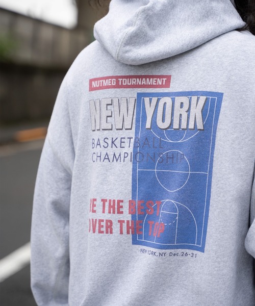 【セール】【NUTMEG/ナツメグ】NEWYORKパーカー（パーカー）｜NO NEED（ノーニード）