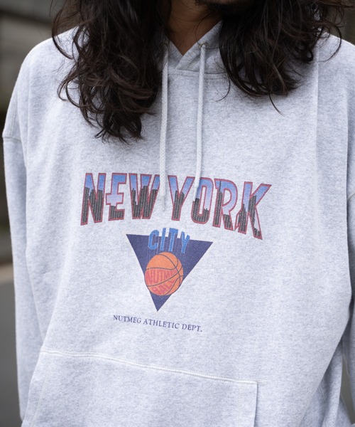 【セール】【NUTMEG/ナツメグ】NEWYORKパーカー（パーカー）｜NO NEED（ノーニード）