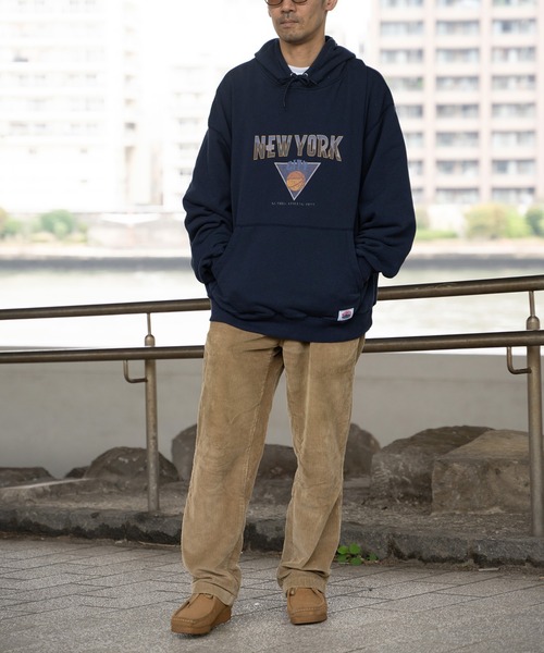 【セール】【NUTMEG/ナツメグ】NEWYORKパーカー（パーカー）｜NO NEED（ノーニード）