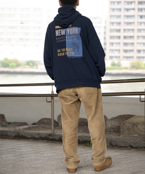【セール】【NUTMEG/ナツメグ】NEWYORKパーカー（パーカー）｜NO NEED（ノーニード）