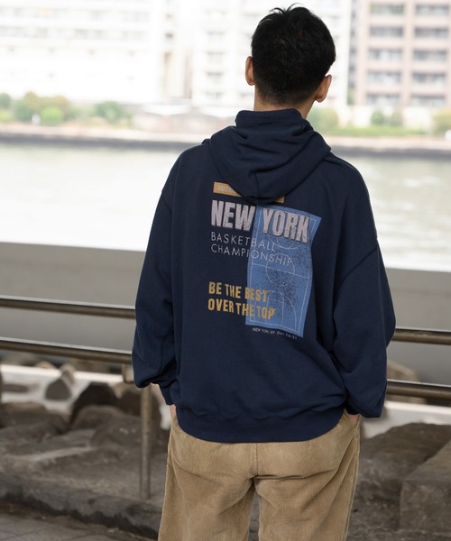 【セール】【NUTMEG/ナツメグ】NEWYORKパーカー（パーカー）｜NO NEED（ノーニード）