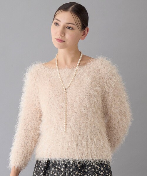 美品 ✨ANAYI　アナイ　ラメシャギー プルオーバー　ニット ANAYI（アナイ）の「ラメシャギー プルオーバー（ニット