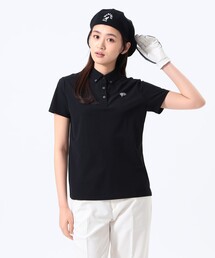 BEAMS GOLF 黒 M ポロシャツ BEAMS GOLF（ビームス ゴルフ） ポロシャツ 「吸水速乾/UVカット/伸縮