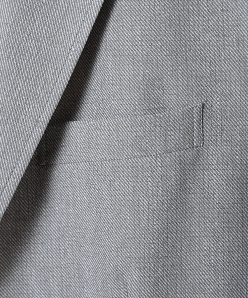 MEN'S BIGI(メンズビギ)の「〈イージーケア/吸水速乾〉COOL DOTS メランジプリントジャケット(テーラードジャケット・メンズ・ネイビー/グレー/ブルー/グリーン・01/02/03/04)」の19枚目の写真