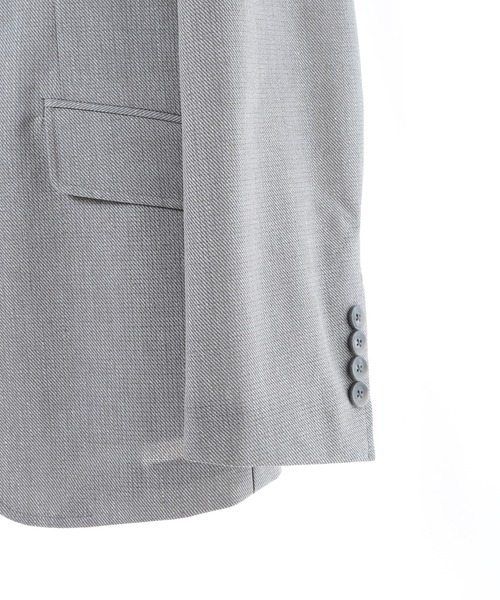 MEN'S BIGI(メンズビギ)の「〈イージーケア/吸水速乾〉COOL DOTS メランジプリントジャケット(テーラードジャケット・メンズ・ネイビー/グレー/ブルー/グリーン・01/02/03/04)」の17枚目の写真