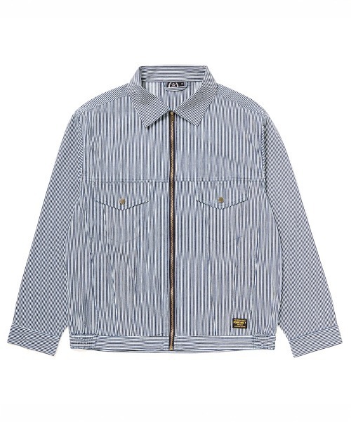 430(フォーサーティ)の「mj10490-HC 3rd ZF JACKET ジップアップジャケット(デニムジャケット・メンズ・ホワイト/ホワイト系その他/ブルー系その他/ブラック・0/1/2/3)」の3枚目の写真