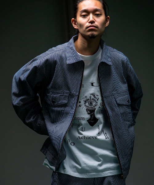 430(フォーサーティ)の「mj10490-HC 3rd ZF JACKET ジップアップジャケット(デニムジャケット・メンズ・ホワイト/ホワイト系その他/ブルー系その他/ブラック・0/1/2/3)」の5枚目の写真