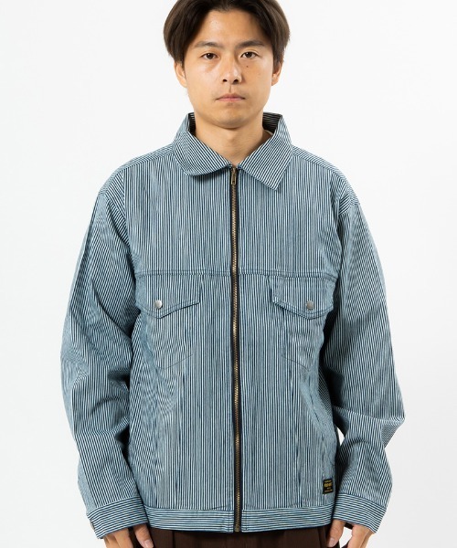 430(フォーサーティ)の「mj10490-HC 3rd ZF JACKET ジップアップジャケット(デニムジャケット・メンズ・ホワイト/ホワイト系その他/ブルー系その他/ブラック・0/1/2/3)」の10枚目の写真