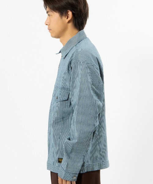430(フォーサーティ)の「mj10490-HC 3rd ZF JACKET ジップアップジャケット(デニムジャケット・メンズ・ホワイト/ホワイト系その他/ブルー系その他/ブラック・0/1/2/3)」の11枚目の写真