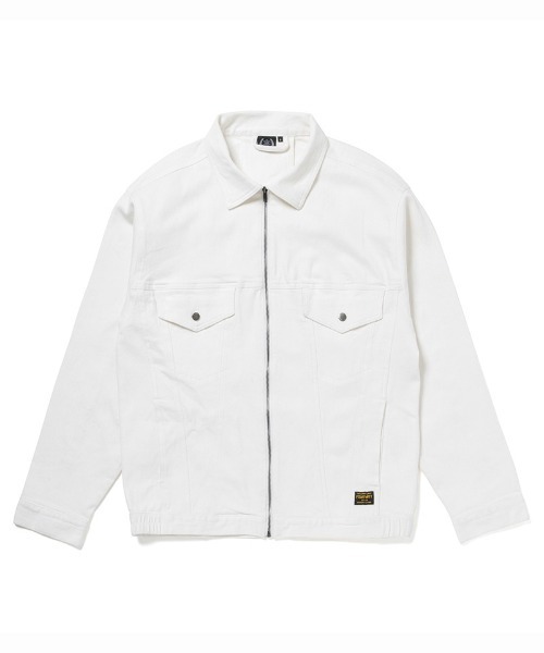 430(フォーサーティ)の「mj10490-HC 3rd ZF JACKET ジップアップジャケット(デニムジャケット・メンズ・ホワイト/ホワイト系その他/ブルー系その他/ブラック・0/1/2/3)」の18枚目の写真