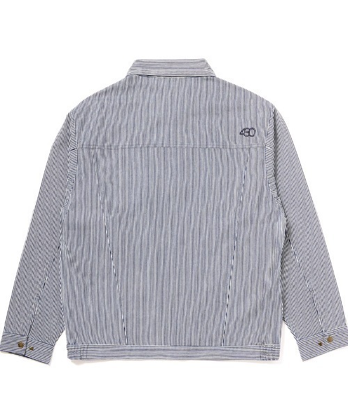 430(フォーサーティ)の「mj10490-HC 3rd ZF JACKET ジップアップジャケット(デニムジャケット・メンズ・ホワイト/ホワイト系その他/ブルー系その他/ブラック・0/1/2/3)」の19枚目の写真
