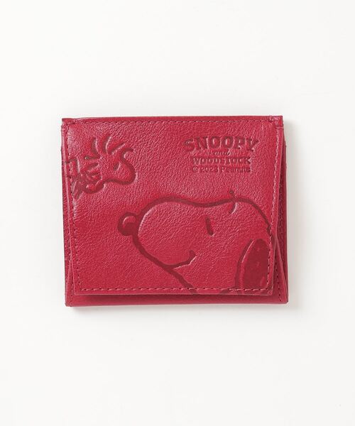 SNOOPY LEATHER COLLECTION/スヌーピーレザーコレクション/スマイルシリーズ BOXコインケース/SN0145（コインケース）｜SNOOPY（スヌーピー）