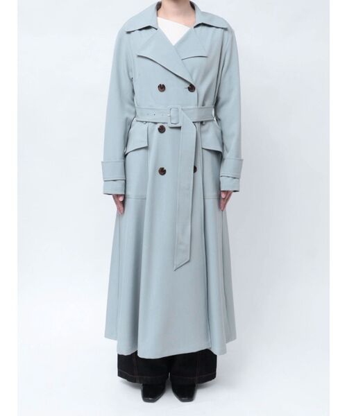 LAGUNAMOON（ラグナムーン）の「TRマルチWAYトレンチコート（トレンチコート・レディース・アイボリー/ライトブルー・SMALL/MEDIUM）」の12枚目の写真