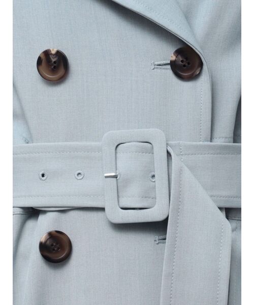 LAGUNAMOON（ラグナムーン）の「TRマルチWAYトレンチコート（トレンチコート・レディース・アイボリー/ライトブルー・SMALL/MEDIUM）」の6枚目の写真