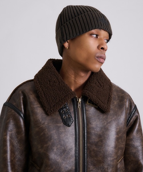 ANDER HUNK（アンダーハンク）の「Faded Knit Cap/フェイディドニット