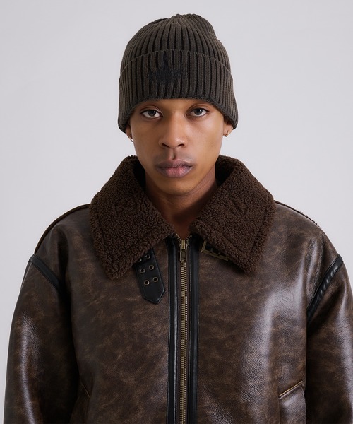 ANDER HUNK（アンダーハンク）の「Faded Knit Cap/フェイディドニット