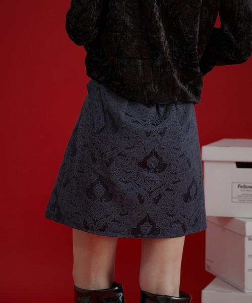 【新品★定価4.4万】ヤマダヤ　福袋　venit エコレザーフラワーミニスカート 新品☆定価4.4万】ヤマダヤ 福袋 venit エコレザーフラワーミニ