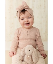 JAMIE KAY（ジェイミーケイ）の「【ONLINE限定】OCMリブ長袖ボディスーツ（ロンパース・キッズ）」