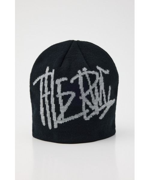 RODEO CROWNS WIDE BOWL（ロデオクラウンズワイドボウル）の「LOGOニットビーニー（ニットキャップ/ビーニー・レディース・ブルー/グレー/ブラック・FREE）」の17枚目の写真