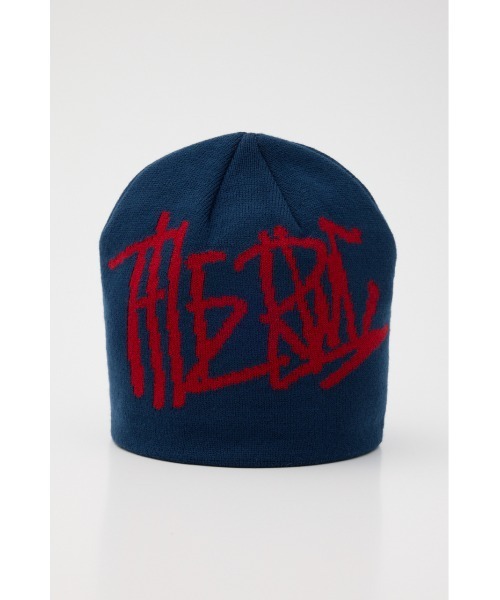 RODEO CROWNS WIDE BOWL（ロデオクラウンズワイドボウル）の「LOGOニットビーニー（ニットキャップ/ビーニー・レディース・ブルー/グレー/ブラック・FREE）」の6枚目の写真