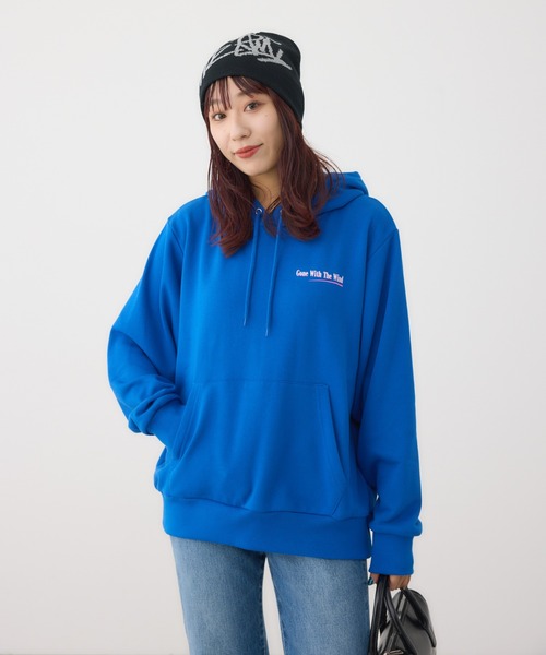 RODEO CROWNS WIDE BOWL（ロデオクラウンズワイドボウル）の「LOGOニットビーニー（ニットキャップ/ビーニー・レディース・ブルー/グレー/ブラック・FREE）」の18枚目の写真