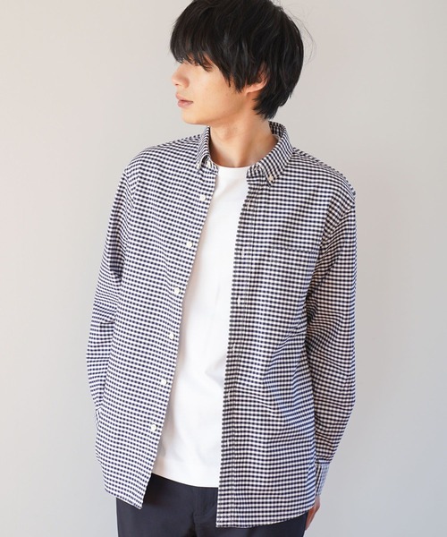 ごう様(説明欄) セール】イージーケアオックス/ボタンダウンシャツ/147192