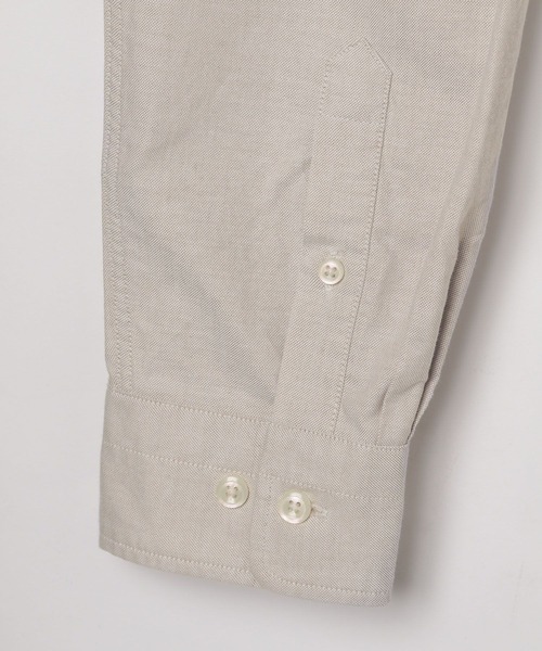 GLOBAL WORK（グローバルワーク）の「イージーケアオックス/ボタンダウンシャツ/147192（シャツ/ブラウス・メンズ・サックスブルー/グレイッシュベージュ/ネイビー/ピンク/ライトグレー/ネイビー系7/ブルー/オフホワイト・SMALL/X-LARGE/LARGE/MEDIUM/X-SMALL/XX-LARGE/3XL）」の10枚目の写真