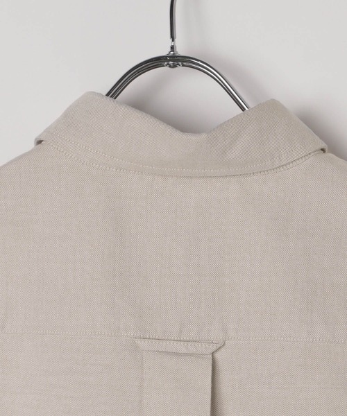 GLOBAL WORK（グローバルワーク）の「イージーケアオックス/ボタンダウンシャツ/147192（シャツ/ブラウス・メンズ・サックスブルー/グレイッシュベージュ/ネイビー/ピンク/ライトグレー/ネイビー系7/ブルー/オフホワイト・SMALL/X-LARGE/LARGE/MEDIUM/X-SMALL/XX-LARGE/3XL）」の13枚目の写真