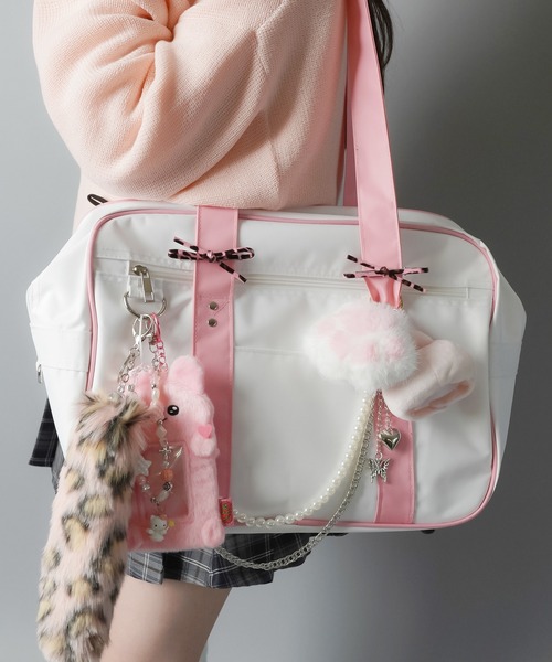 SPINNS(スピンズ)の「ウォレットチェーン/パールバタフライ(ウォレットチェーン・レディース・シルバー・ONESIZE)」の7枚目の写真